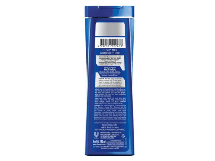 Clear Men  Cool Sport  Methol Shampoo (3)