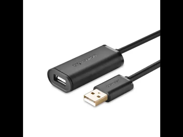 Ugreen 10321 USB A 2.0 Male To Female Active Extension Cable With Chipset 10m