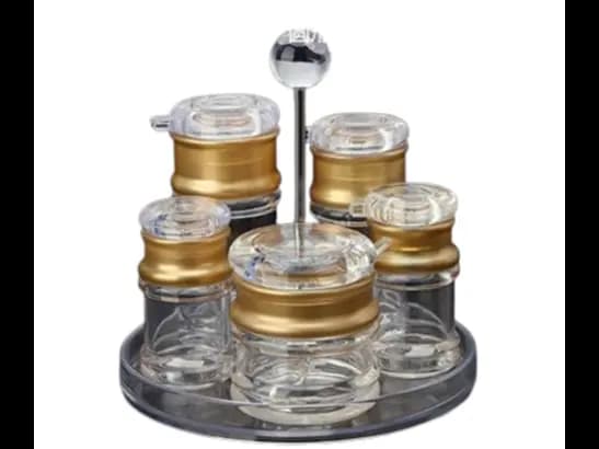 Restaurant vinegar soy sauce pot toothpick set
