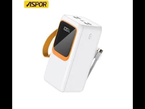 ASPOR A350 50000mAh Big Mac Power Bank 22.5W - white
