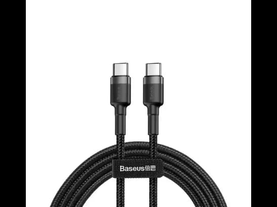 Strong Baseus Cafule Type C To C Cable 60W – Fast Charging & Durable Design