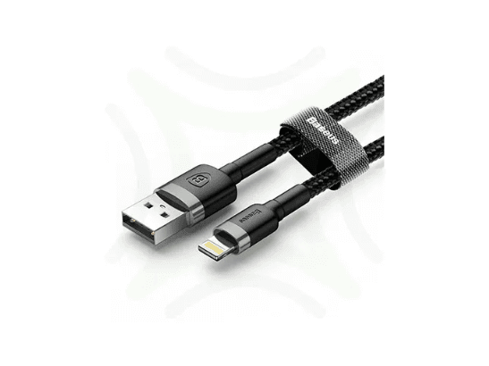 Baseus Cafule Lightning Cable 2M - Black (2)