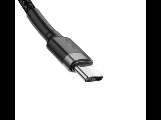Strong Baseus Cafule Type C To C Cable 60W – Fast Charging & Durable Design (2)