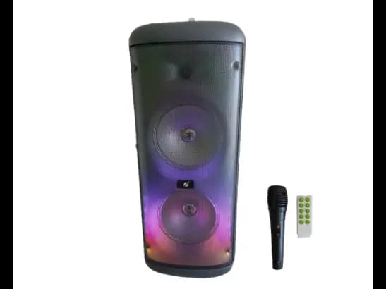 KTS-1626 Portable LEDs RGB Speaker- Black