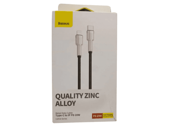 Baseus C Type USB Charger 1m - White