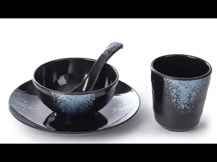 Japanese tableware four-piece set