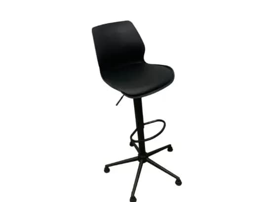 PRODO CROWN BAR STOOL Black - One year warranty