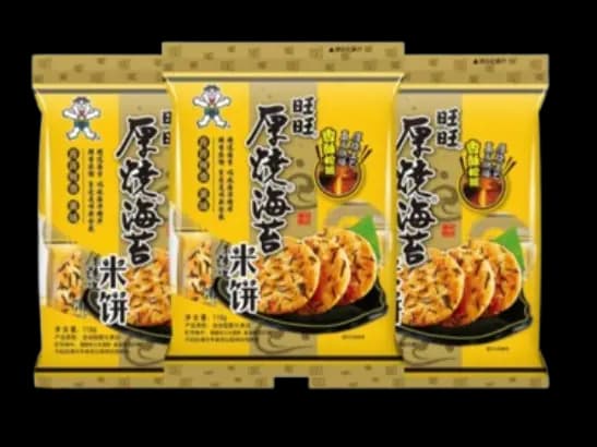Wangwang thick roasted seaweed rice cakes