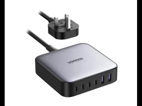 Ugreen 40915 Gan Nexode 200W Desktop Charger -  Grey