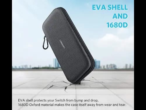 50974 PORTABLE CASE FOR NINTENDO SWITCH - Black (5)