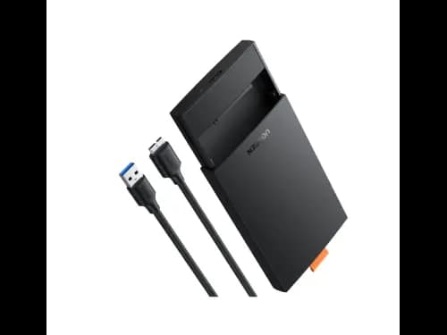 Ugreen 60353 2.5 Inches USB 3.0 to SATA Enclosure - Easy to Use, Full Protection , Plug and play, no driver needed , Easy assembly in seconds, tool-free