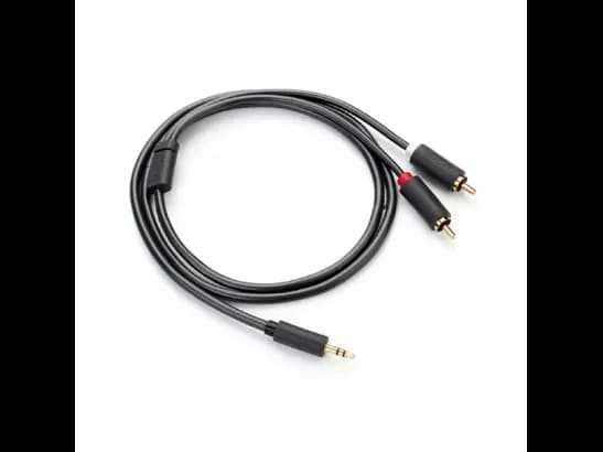 Ugreen 10513 3.5mm Male To 2RCA Male Cable 5m – Gray (2)