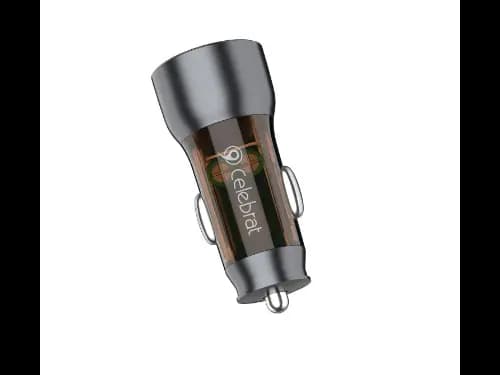 Celebrat Multifunctional 43W Car Charger CC-09 - Black (3)