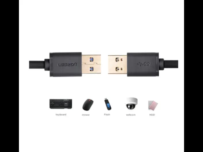 Ugreen 10370 USB 3.0 Type A Male to Male Cable 1m (2)