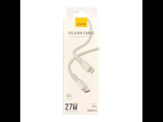 Aspor A085 Type-C to Lightning 27w 1m Cable with 3 Month Warranty (3)