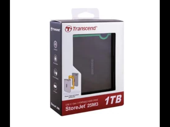 Transcend 1TB Hard Drive USB 3.1 with 2 Years Warranty (3)
