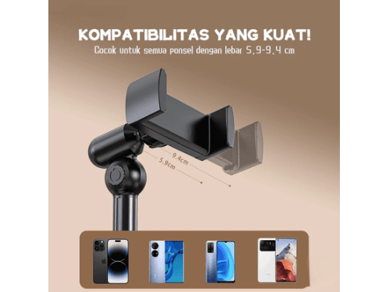 PLOKAMA DT-80 Phone Holder - Black (4)