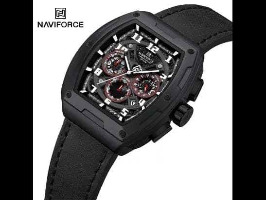 Naviforce 8053 BWB For Men (2)