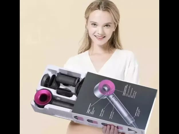 Advanced hair dryer 5 changeable hair nozzles (5)