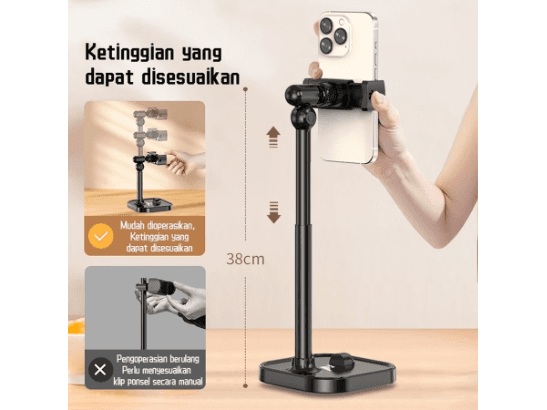 PLOKAMA DT-80 Phone Holder - Black (2)