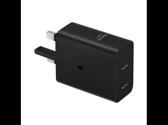 Samsung EP-T5020 50W Power Adapter Duo Low Standby With Type-C To C Cable - Black (2)