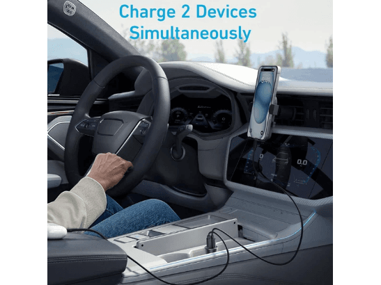 Anker Ultra-Compact Dual-Port Car Charger 30W - Black (4)