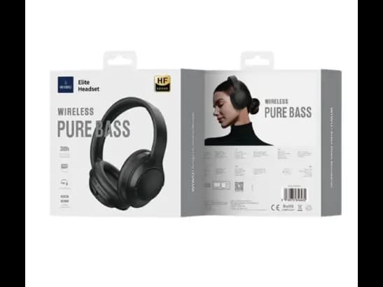 Wiwu TD-08 Elite Wireless Headset Black with 6 Month Warranty (3)