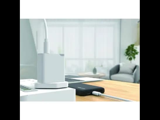 Aspor A827 2.4A Type-C Smart Fast Charger Dock - White (3)