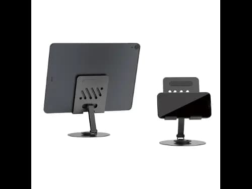 Wiwu ZM-013 Portable Foldable 360° Rotatable Metal Phone and Tablet Stand (3)