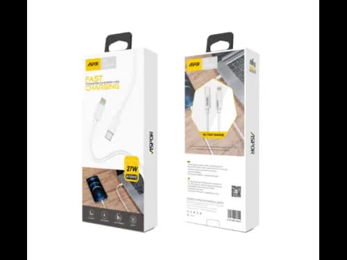 Aspor A109PD Type C to Lightning Cable 1M -  white (3)