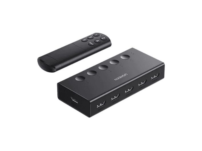 UGREEN 90512 5-in-1 Out HDMI Switch Splitter