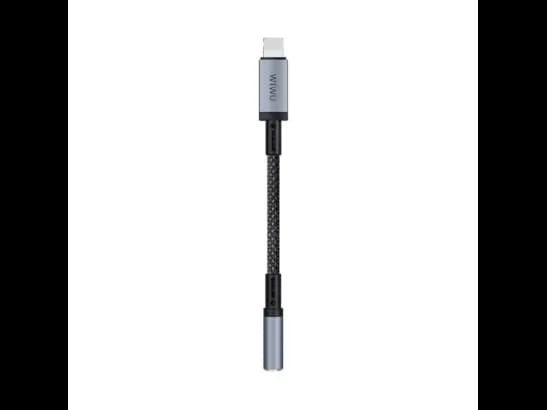 Wiwu Wi-C047L Legend Series Lightning To 3.5mm Aux Converter Audio Adapter (3)