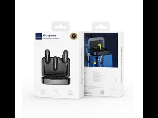 Wiwu Wi-WM002 Portable Wireless Dual Microphone with 6 Month Warranty (4)