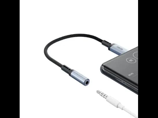 Wiwu Wi-C047T Legend Series Type-C To 3.5mm Aux Converter Audio Adapter (3)