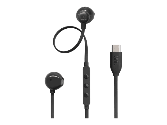 JBL Tune 305C USB-C Earphone - Black