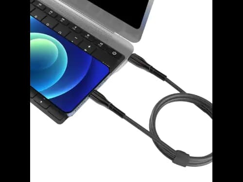 Aspor A110 20W PD to Lightning Cable - Black (2)