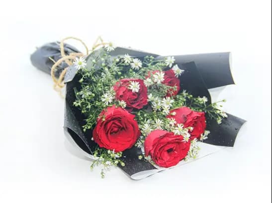 Scarlet Serenade Posy  - MFB95