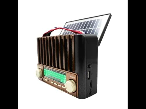 KTF-1428 Solar Charging Wireless Portable Radio Speaker with 1 Month Warranty