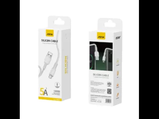 Aspor A082 USB to Type-C 5A 1m Cable with 3 Month Warranty (3)