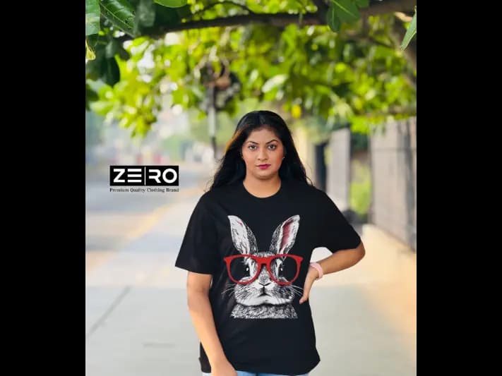 Printed Ladies High Quality Oversized Baggy Short Sleeve T-Shirts