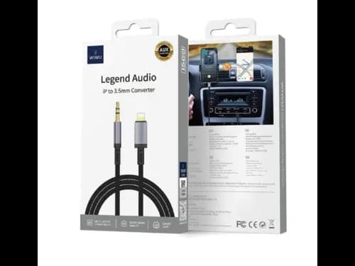 Wiwu Wi-C048L Legend Audio Series Lightning to 3.5mm Aux Audio Cable 1.5M (3)