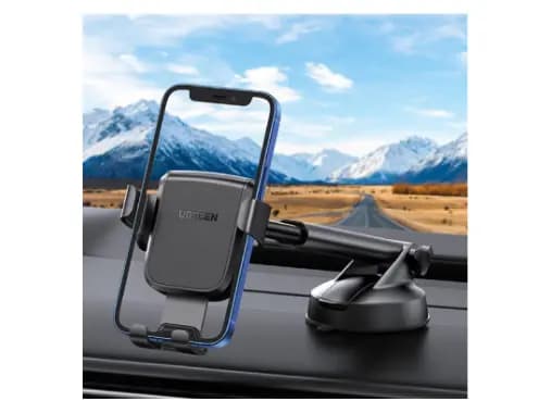 Ugreen Gravity Phone Holder with Suction-Cup (60990B) – Black (2)