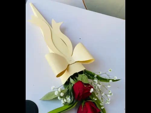 2 Red Rose Flower Bouquet for Valentines (4)