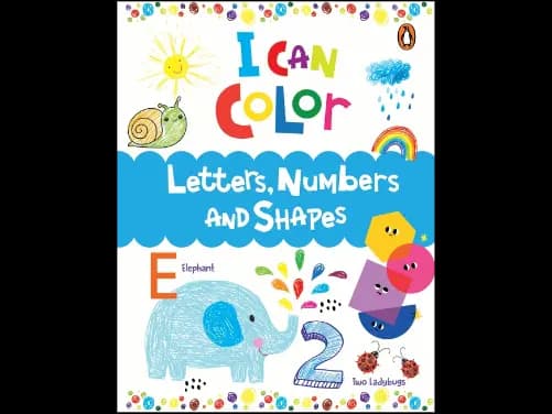I Can Color: Letters, Numbers and Shapes - 9789815127607