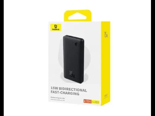 Baseus 10000mAh 15W Airpow Lite Power Bank – Cosmic Black (3)