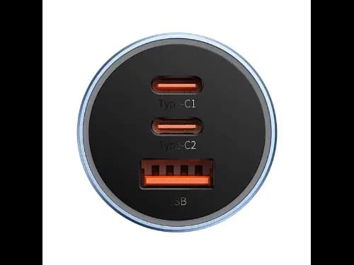 Baseus Golden Contactor Pro 65W U 2C Triple Fast Charger Car Charger with 6 Months Warranty (4)