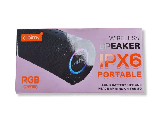 Aibimy MY285BT Waterproof Bluetooth Speaker - Black (2)