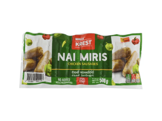 KEELLS Krest Nai Miris Chicken Sausages