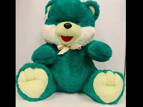 Green Teddy Bear Plush Toy