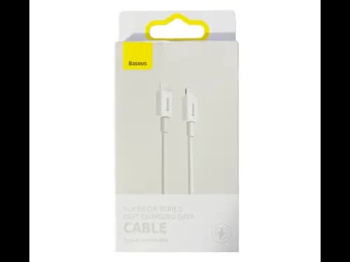 Baseus Superior Series Fast Charging Data Cable Type-C to lightening 20W - White
